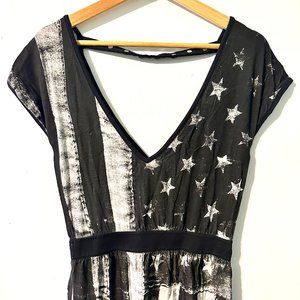 Abbey Dawn by Avril Lavigne American Flag Dress, Size S